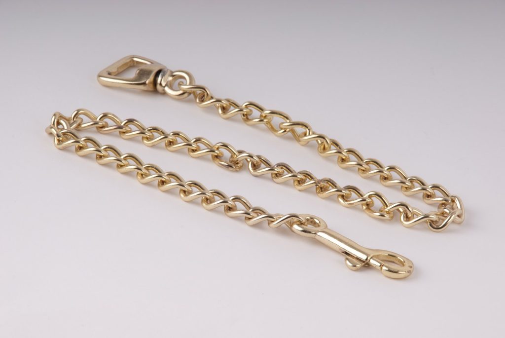 Heavy Brass Lead Single Chain
