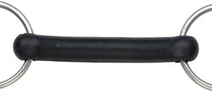 Flexible Rubber Mouth Snaffle Bit