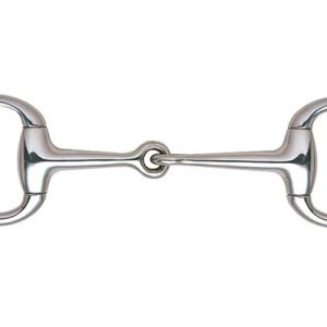 Jointed Eggbutt Snaffle Bit