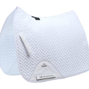Plain Cotton Saddle Pad - Dressage Square