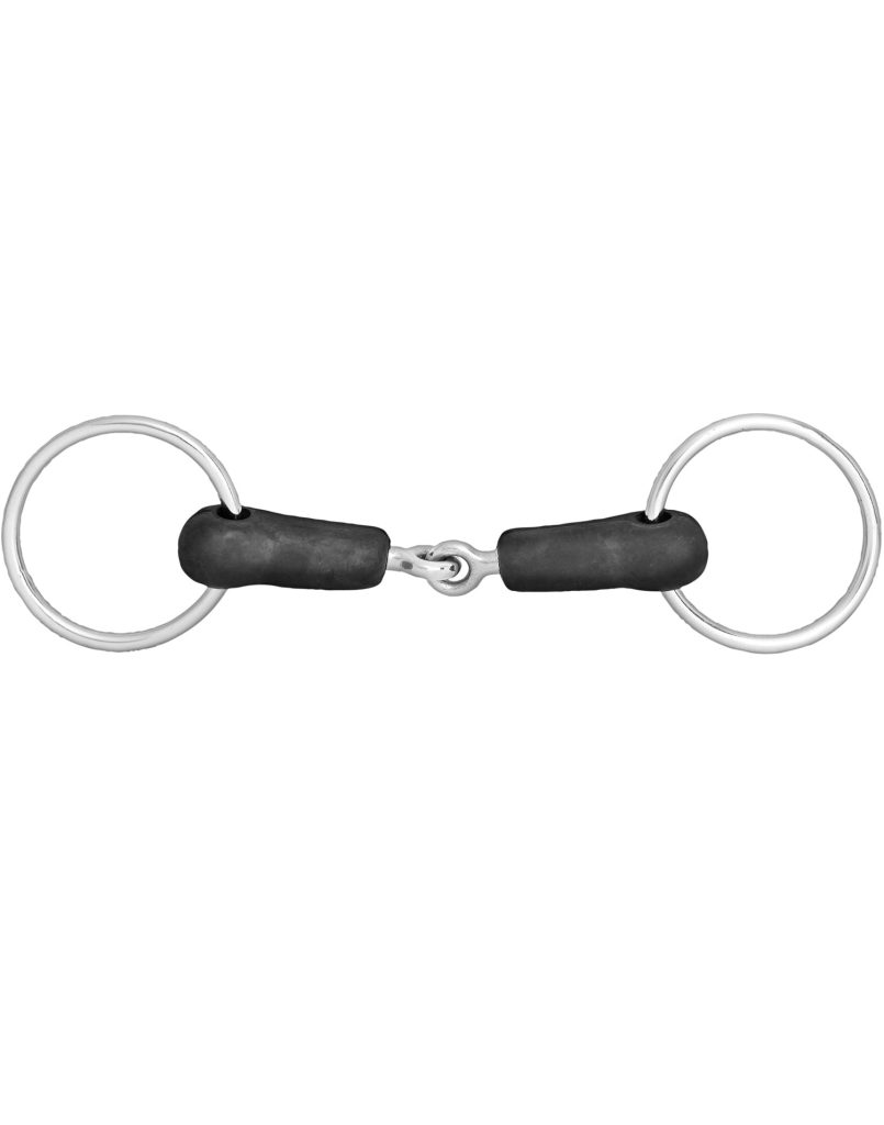 Loose Ring Rubber Snaffle