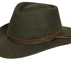 Hoggs Of Fife Perth Crushable Felt Hat