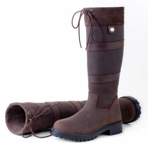 Leather country boot - standard calf