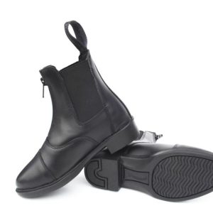 Childrens front zip paddock boots